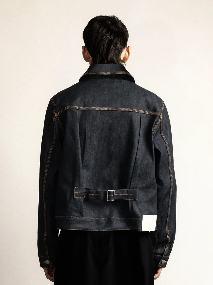 Hardline Type-1 Selvedge Indigo Jakke – SCRT Blue Label®– Hooha