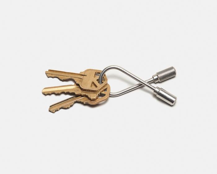 Craighill Closed Helix Keyring Steel