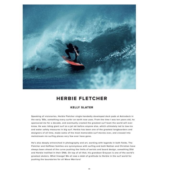 Fletcher - A Lifetime in Surf Book
